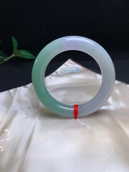 612910，54春彩胖圆条，清新干净有特色，一大截甜绿底，局部带紫 商品图4