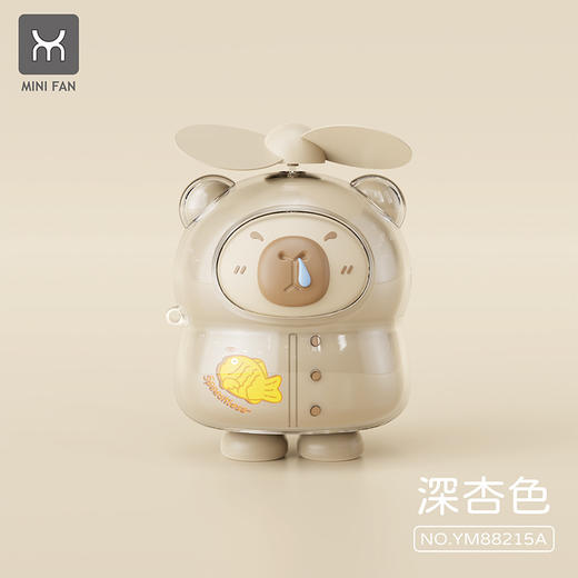 【夏上新！新宠降温神器🔥】萌豚手持小风扇🐽，挂脖便携不怕掉！柔软风叶不伤手，清爽凉风吹走燥热🌬️，颜值超高还超静音🎀！手持挂脖小风扇 户外出游便携式大风力电扇 商品图6