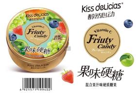 醇然心动果味硬糖（混合果味）60g-22215963