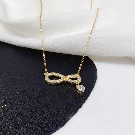 CROCUS 8字爱心项链 商品图2