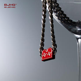 BJHG不计后果复古街头炽星项链男款美式潮流百搭配饰高级情侣饰品
