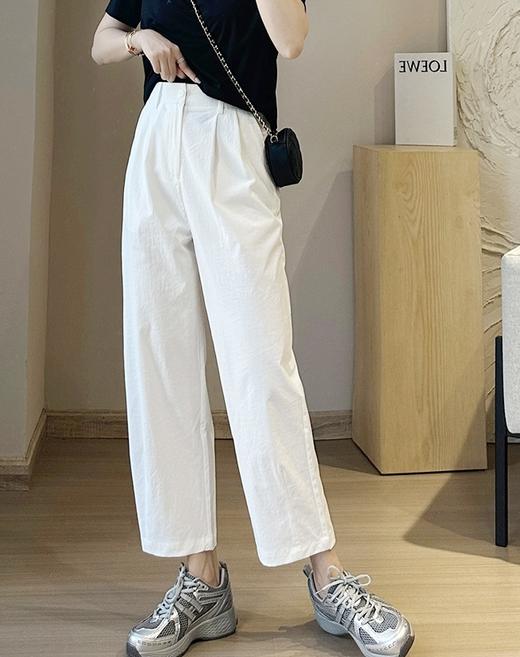 超态棉奶奶裤抗皱松弛简约9分直筒裤神裤 商品图6