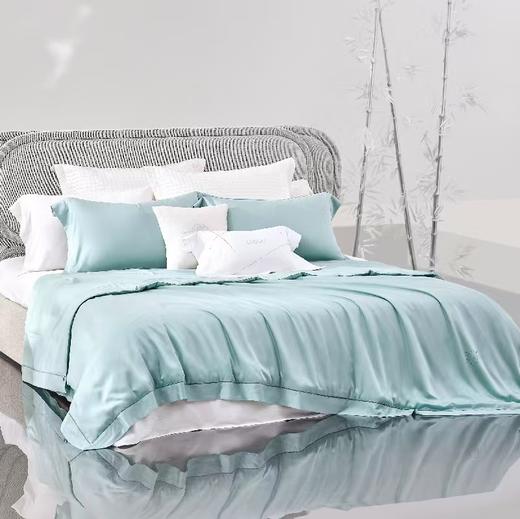 【6F】罗莱 粹 川山蜀丝夏被-汝瓷蓝 商品图1