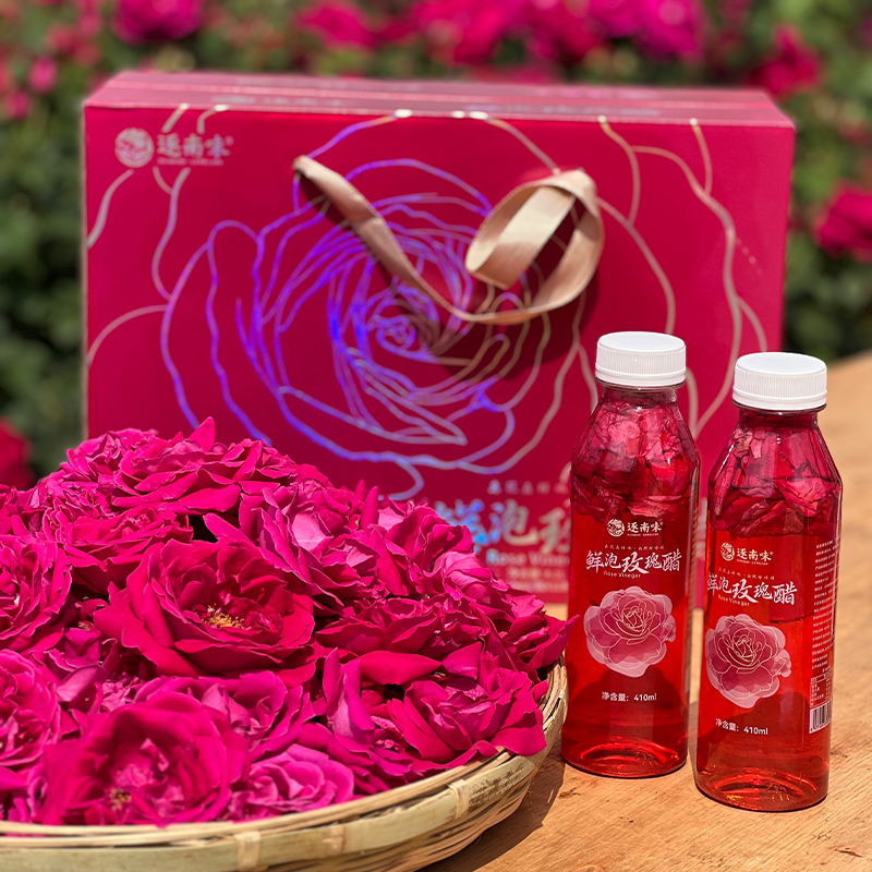鲜泡玫瑰醋
