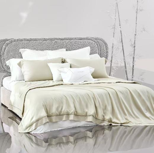 【6】罗莱 粹 川山蜀丝夏被-茶缃黄 商品图1