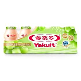 养乐多 活菌型乳酸菌饮品（青提味） 100ml*5/组