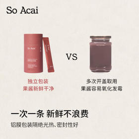 SO ACAI树莓奇亚籽果酱早餐吐司面包贝果涂抹酱烘焙燕麦片144g /粮油调味 /调味品 /西式酱料
