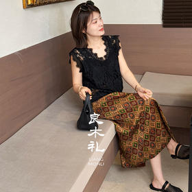 【预售7天】良木礼桑蚕丝半裙(25008)