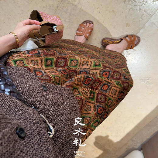 【预售7天】良木礼桑蚕丝半裙(25008) 商品图6