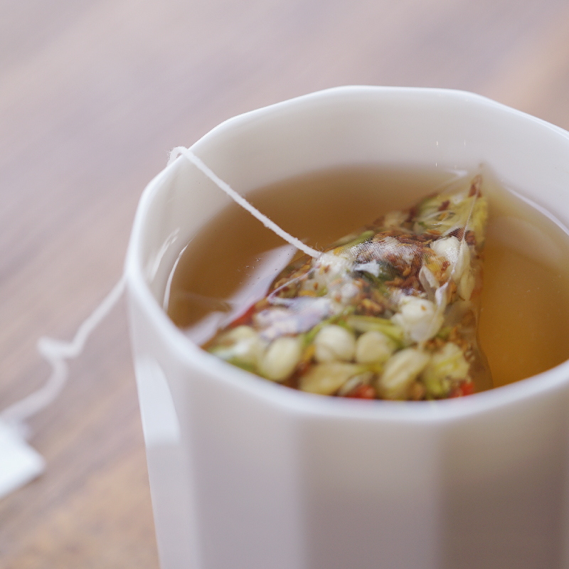 何田田 熬夜甘养茶 传统茶饮良方决明子牛蒡菊花金银花