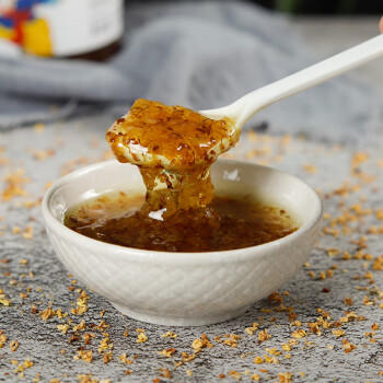 广禧优品桂花茶酱1kg 糖桂花酿果酱商用原浆桂花酱饮品原料配料 /粮油调味 /烘焙原料 /基础原料 商品图0