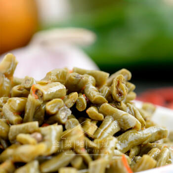 金菜地120g*5袋微辣嫩豇豆酸豆角泡菜小菜酱菜下饭菜腌菜安徽老字号 /粮油调味 /调味品 /榨菜/酱腌菜 商品图1