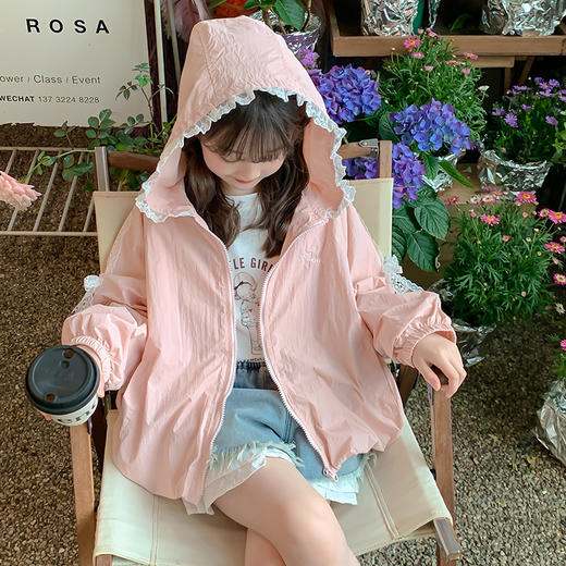 中大童亲子装轻薄防晒衣  梭织清凉速干透气防晒服 商品图12