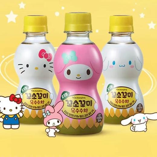 三丽鸥 有机农玉米须茶200ml유기농 꼬소꼬미 옥수수차 200ml 商品图0