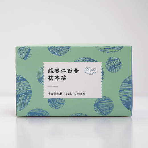 何田田 酸枣仁百合茯苓茶包 睡眠养生组合茶 药食同源 商品图5