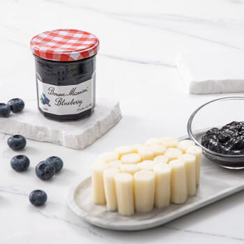蓓妮妈妈 蓝莓果酱225g 法国进口Bonne Maman水果量50%早餐烘焙涂抹面包酱 /粮油调味 /调味品 /西式酱料 商品图1