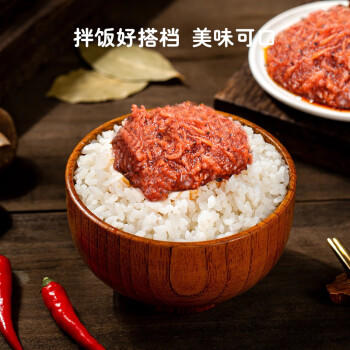 象国 鲜香虾酱160g正宗虾仔酱即食下饭虾米小虾子海鲜拌饭面酱调味酱 /粮油调味 /调味品 /中式酱料 商品图2