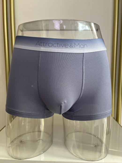 新款四角男士内裤60支莫代尔棉柔软舒适透气平角内裤22804805 商品图4