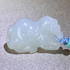 和田玉（羊脂白玉）挂件--卧马13.105g 商品缩略图3