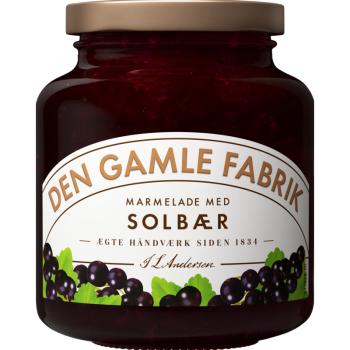 DEN GAMLE FABRIK(DGF)丹麦进口 黑加仑果肉果酱380g面包搭档早餐伴侣0脂肪 /粮油调味 /调味品 /西式酱料 商品图0