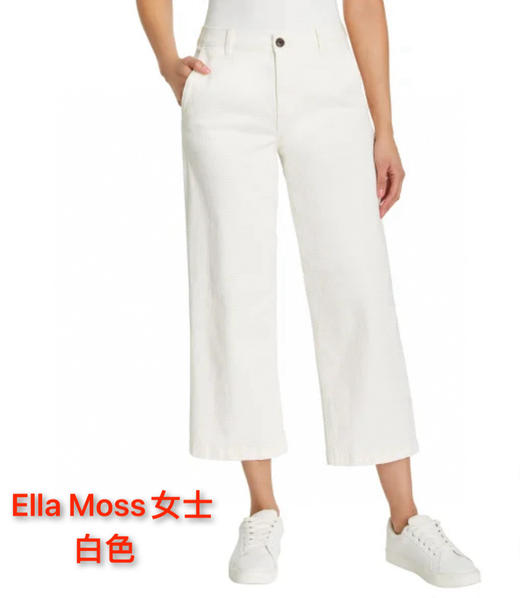 🛍Ella Moss女士高腰阔腿七分牛仔裤😋🔥美国🇺🇸直邮特价248元🉐🉐包税包邮到手❗❗ 商品图3