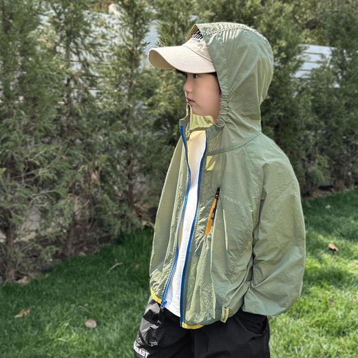 中大童亲子装轻薄防晒衣  梭织清凉速干透气防晒服 商品图3