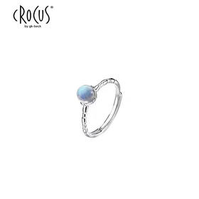 CROCUS月光石戒指