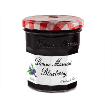 蓓妮妈妈 蓝莓果酱225g 法国进口Bonne Maman水果量50%早餐烘焙涂抹面包酱 /粮油调味 /调味品 /西式酱料 商品图3