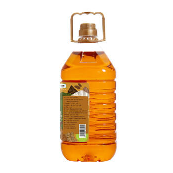 初萃中粮浓香花生油5L 一级 物理压榨 食用油 充氮保鲜无添加 /粮油调味 /食用油 /花生油 商品图1