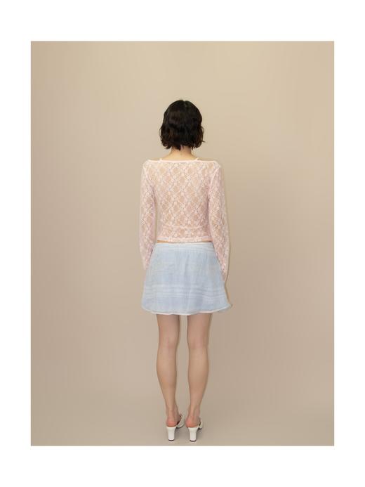 Kaiy Xiao · 早秋系列 大花蕾丝小兔开衫 商品图1