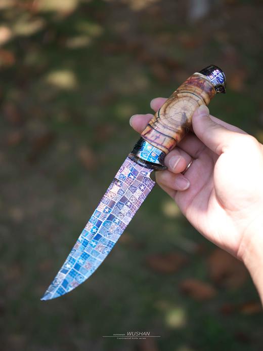 三希堂  现代刀系列  星空小猎  未开刃 商品图2