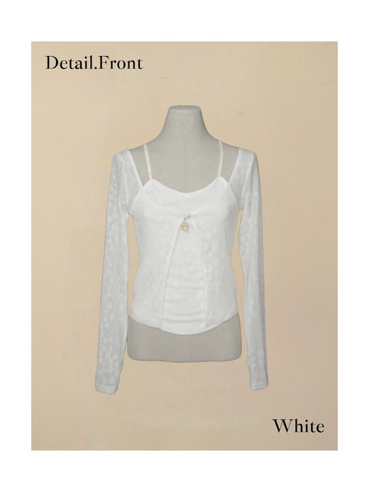 Kaiy Xiao · 早秋系列 星星蕾丝开衫 商品图2