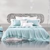 【6F】罗莱 粹 川山蜀丝夏被-汝瓷蓝 商品缩略图0