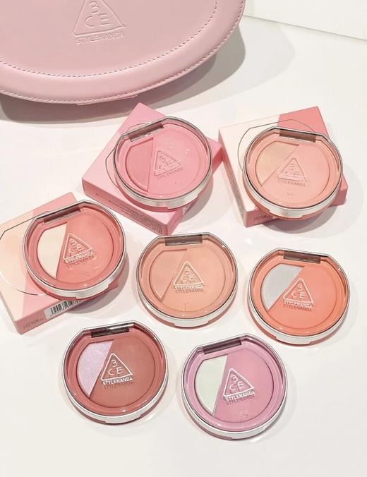 3ce新品焕妆腮红高光二合一lazytalk半熟蜜桃monopink膨胀氛围色 商品图2