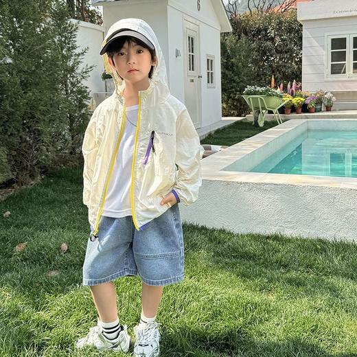 中大童亲子装轻薄防晒衣  梭织清凉速干透气防晒服 商品图2