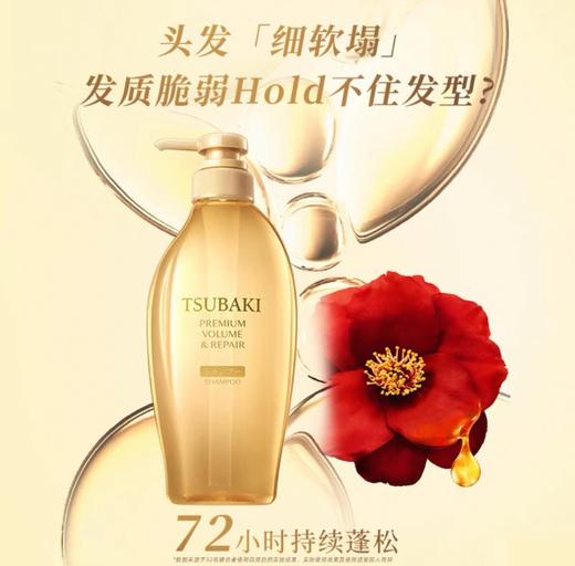 日本TSUBAKI丝蓓绮洗发水/护发素-450ml（多款可选） 商品图5