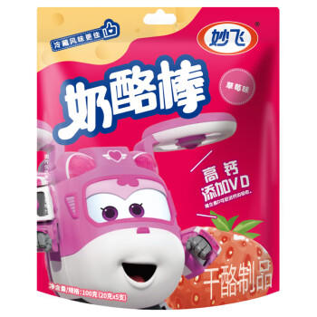 妙飞【热门商品】果然心动高钙奶酪棒600g/30支 儿童零食 营养健康 /粮油调味 /奶酪黄油 /奶酪/奶酪制品 商品图2