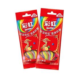 彩虹吃定彩虹 面条软糖缤纷果味凝胶糖果 32g/袋
