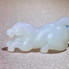 和田玉（羊脂白玉）挂件--卧马16.03g 商品缩略图3