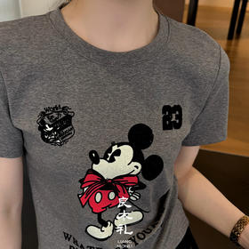 【部分现货】良木礼米奇休闲短T（992565）