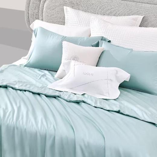 【6F】罗莱 粹 川山蜀丝夏被-汝瓷蓝 商品图5