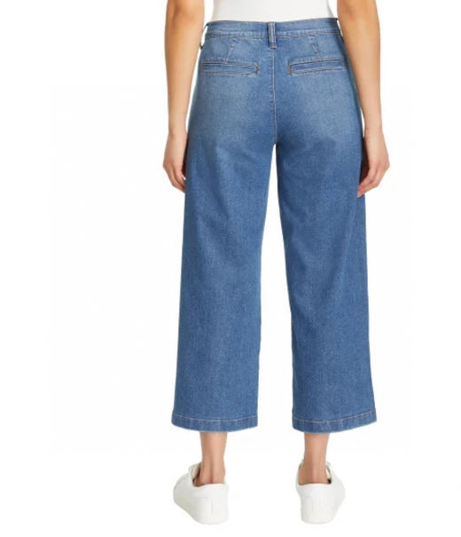 🛍Ella Moss女士高腰阔腿七分牛仔裤😋🔥美国🇺🇸直邮特价248元🉐🉐包税包邮到手❗❗ 商品图2