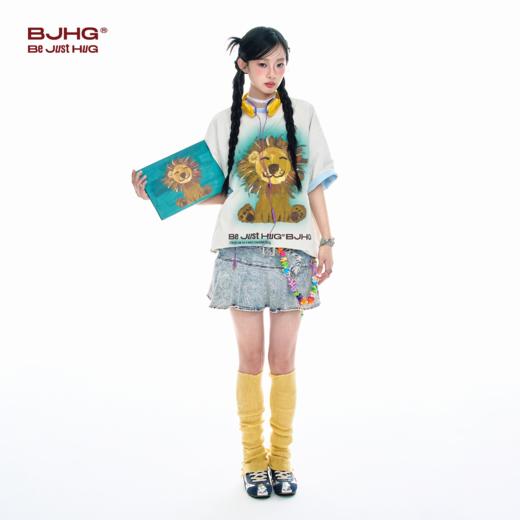 【不鸣系列】BJHG不计后果 美式凉感短袖t恤男夏季速干抑菌半袖女 商品图2