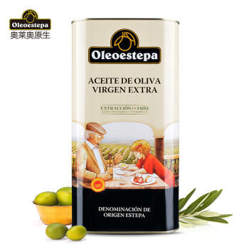 奥莱奥原生【保真橄榄油】PDO特级初榨橄榄油5L铁 /粮油调味 /食用油 /橄榄油 商品图3