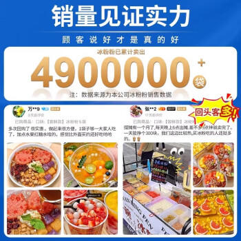 劣狐狐冰粉粉40g*5包 自制冰凉粉 家用配料果酱小料凉虾魔芋儿童果冻粉 /粮油调味 /烘焙原料 /基础原料 商品图0