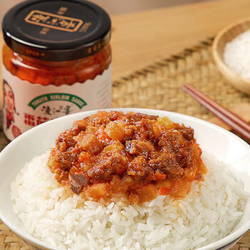 渡江宴 番茄牛腩酱 拌饭拌面酱不辣牛肉酱儿童下饭菜调味品200g*1瓶 /粮油调味 /调味品 /中式酱料 商品图3