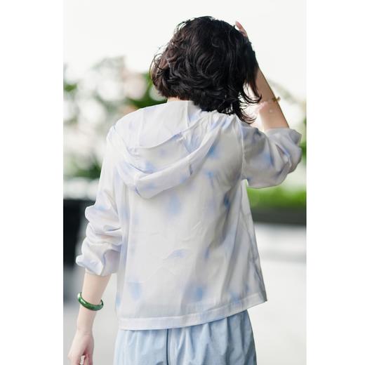 西子/逐光漫旅重磅桑蚕丝8姆米薄款清凉感连帽衣/WTBH1562 商品图2