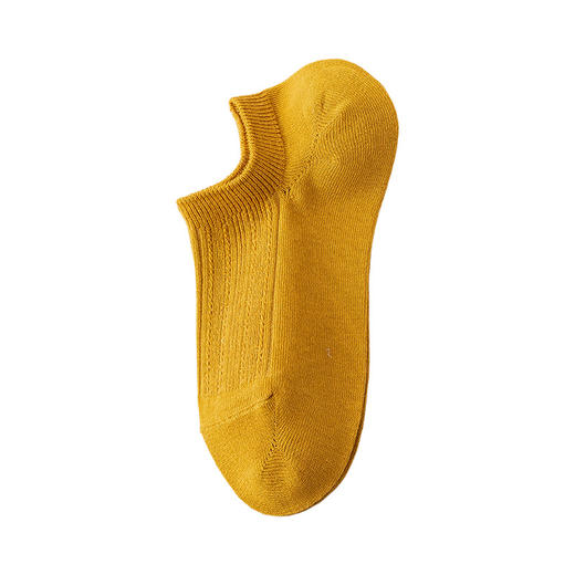 【女士纯色网眼浅口袜】女纯色网眼浅口袜子棉质船袜女生无骨隐形袜短袜透气 商品图3