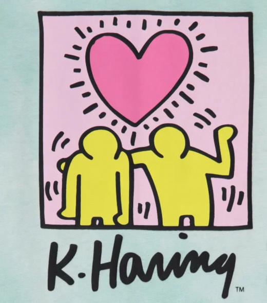 Keith Haring青少年棉质短袖3件装，美国🇺🇸直邮特价240元/3件🉐包税包邮到手了🔥艺术点燃童年，潮流不设限。小码女生也可以穿 商品图2