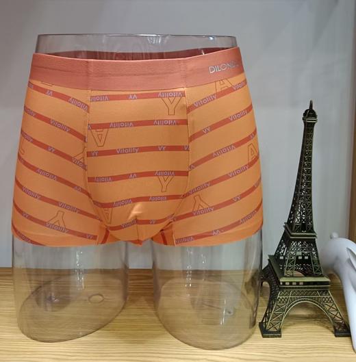 新款男士内裤80支兰精莫代尔棉柔软舒适花色平角内裤 商品图3